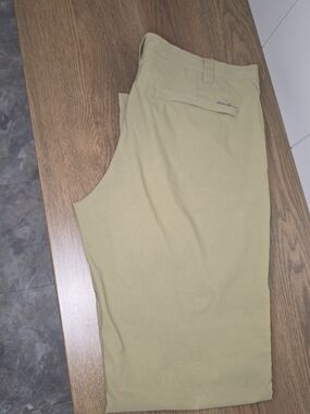 Eddie Bauer Men's Tan Active Travel Pants Size 36/34
